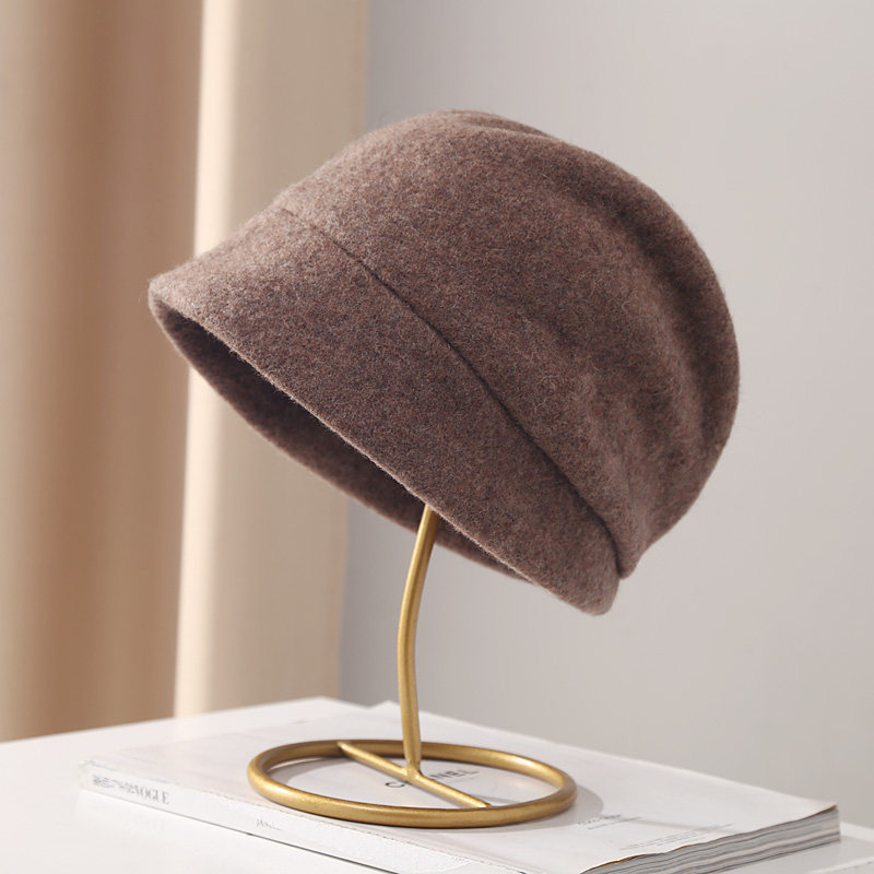 日韩系光版褶皱休闲时尚百搭街头出游羊毛盆帽渔夫帽画家帽新款,服饰配件/皮带/帽子/围巾,帽子,淘宝优惠券,粉丝福利购,淘宝优惠卷