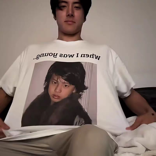 eric孙英宰theboyz同款短袖T恤夏季纯棉白色半袖潮应援服