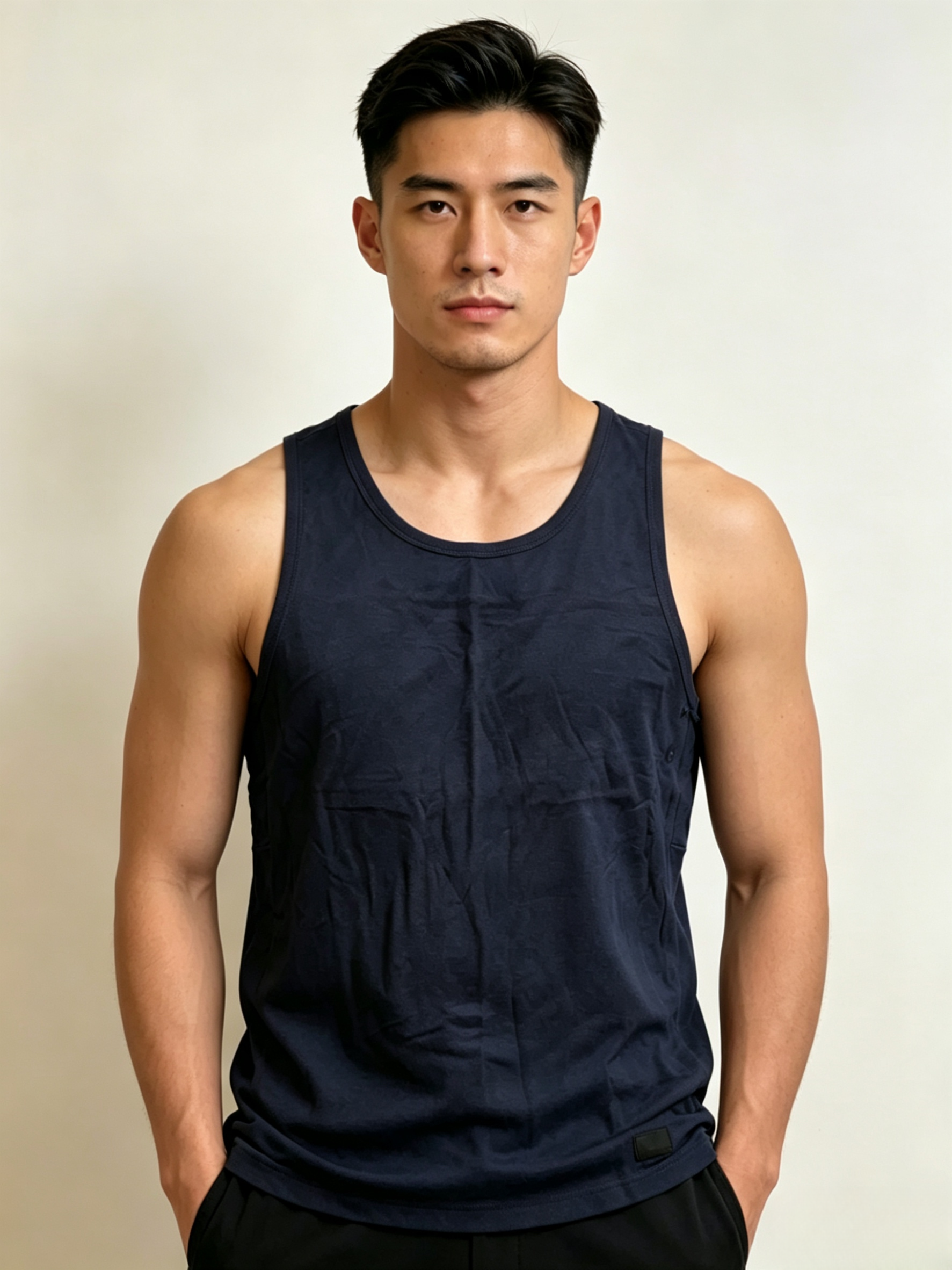 国内现货Abercrombie&Fitch美式复古无袖背心T恤上衣夏季男装正品
