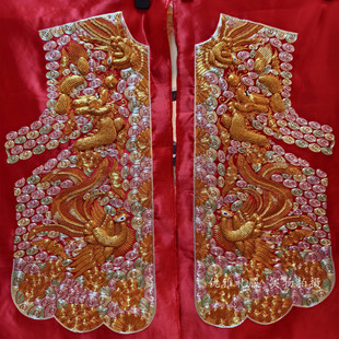 现货 头褂出租 新娘结婚秀禾服 龙凤褂手绣裙褂 全新定制小褂皇36