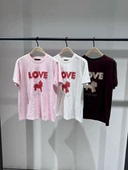 T恤2026春新品 正品 短袖 马年系列烫钻印花竹节棉质圆领MBF1TEE008