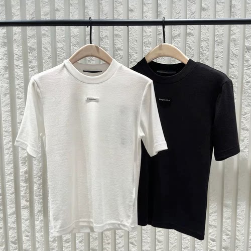 [C系列]  正品短袖T恤2026夏新品天丝醋酸小圆领正肩MBF2TEE004