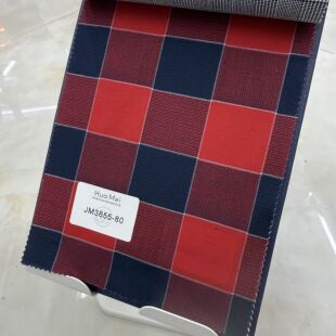 3871 高端全棉格纹衬衫 8102 3855 长绒棉色织 面料 工厂直发