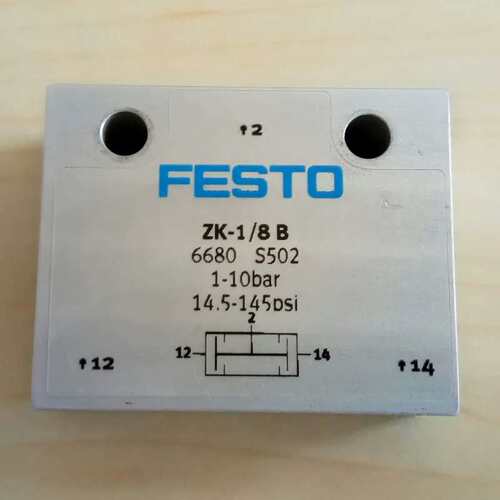 议价FESTO ZK-1/8-B 产品代号:6680 件与门