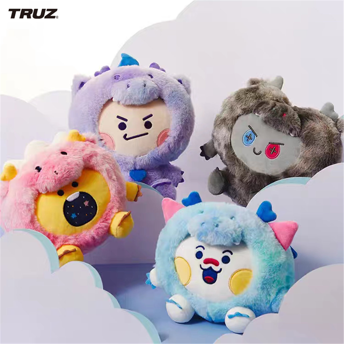 【正品现货】TRUZ龙年限定毛绒玩偶可爱坐立公仔礼物限量
