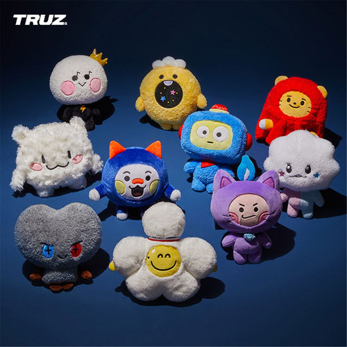 TRUZ卡通毛绒站姿玩偶