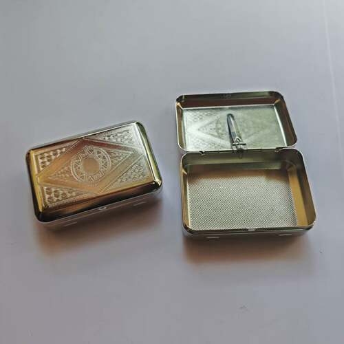 金属便携保湿手卷烟丝盒