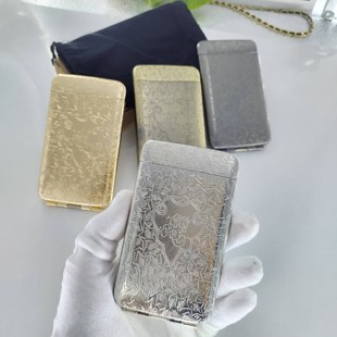 浴血黑帮谢尔比同款三开粗烟盒锌合金复古精美高档长中细烟夹烟具