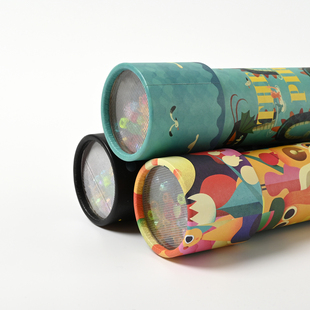 万花筒 儿童迷你多棱镜 实景观察益智玩具 视觉百变多彩游戏筒