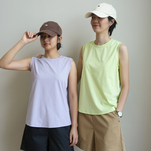 A类UPF40+女士原纱防晒速干背心