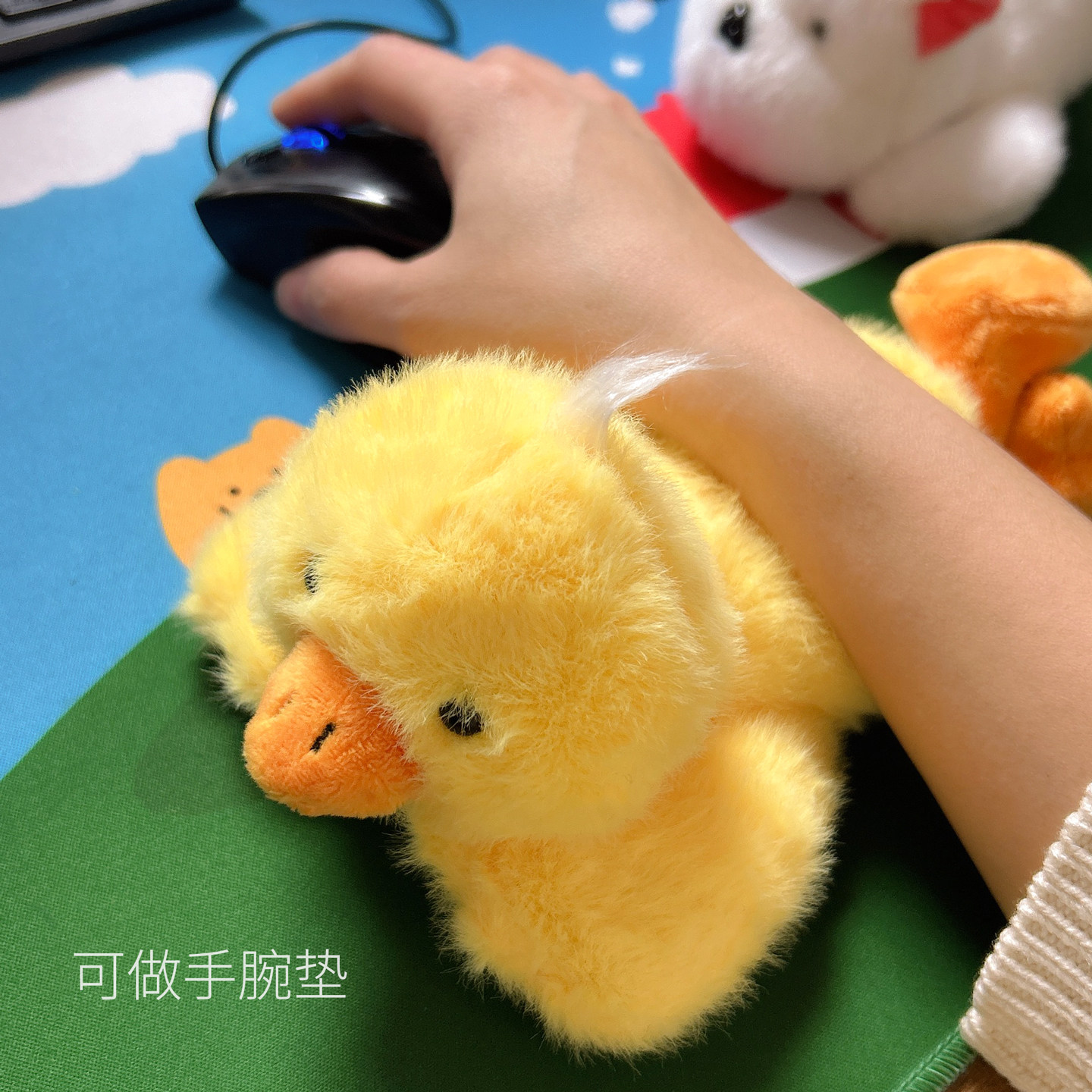 出口剩余毛绒玩具 鸭子小狗玩偶摆件 可做手腕垫 毛绒玩具布娃娃