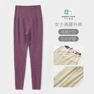 女装 330g 秋冬款 护肚护膝打底长裤 天竹联盟女士含蚕丝高腰秋裤