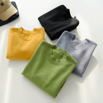 儿童针织衫男童女童圆领毛衣