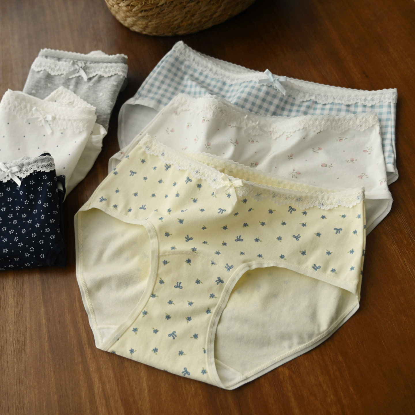 女士内裤 棉质少女蕾丝内裤 加长裆有大码 无痕透气三角短裤,女士内衣/男士内衣/家居服,女三角裤,淘宝优惠券,粉丝福利购,淘宝优惠卷