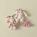 可爱长耳朵毛绒玩具 兔子玩偶挂件 包包钥匙扣 无补 出口剩余