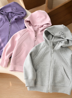 A类 170中大童 儿童连帽外套 男童女童运动帽衫 开衫春秋款童装