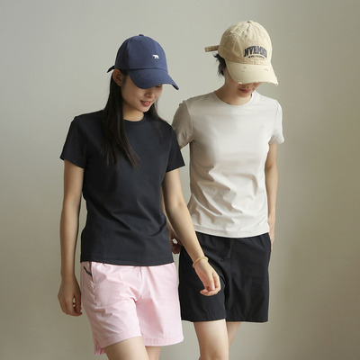 女士速干运动短袖圆领T恤衫