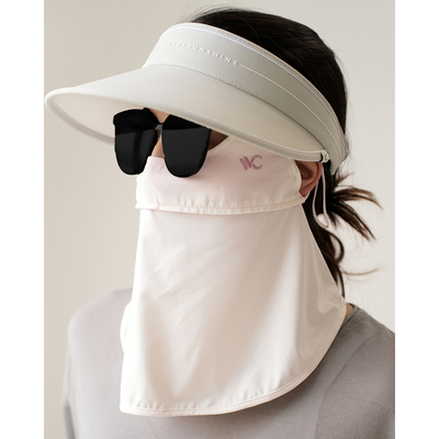 upf40+防晒口罩防紫外线面罩遮阳