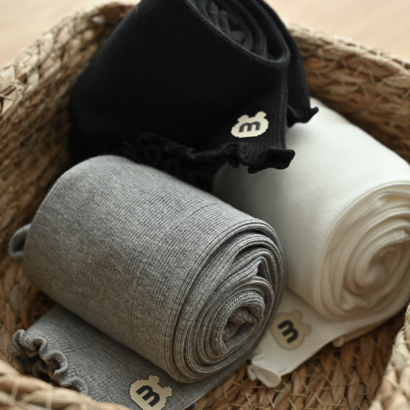 儿童高弹打底裤女童修身坑条袜