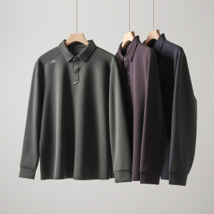 百搭休闲长袖 T恤 运动衫 肉感 男装 POLO衫 春秋款 轻运动男士