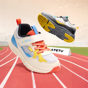 秋款 会员拍 男女童篮球鞋 防滑耐磨透气校园鞋 卡特兔儿童运动鞋