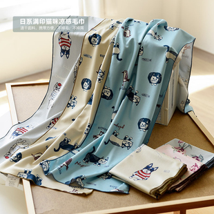 日系 凉感运动毛巾 快干跑步手腕巾吸汗健身擦汗巾卡通洗脸巾