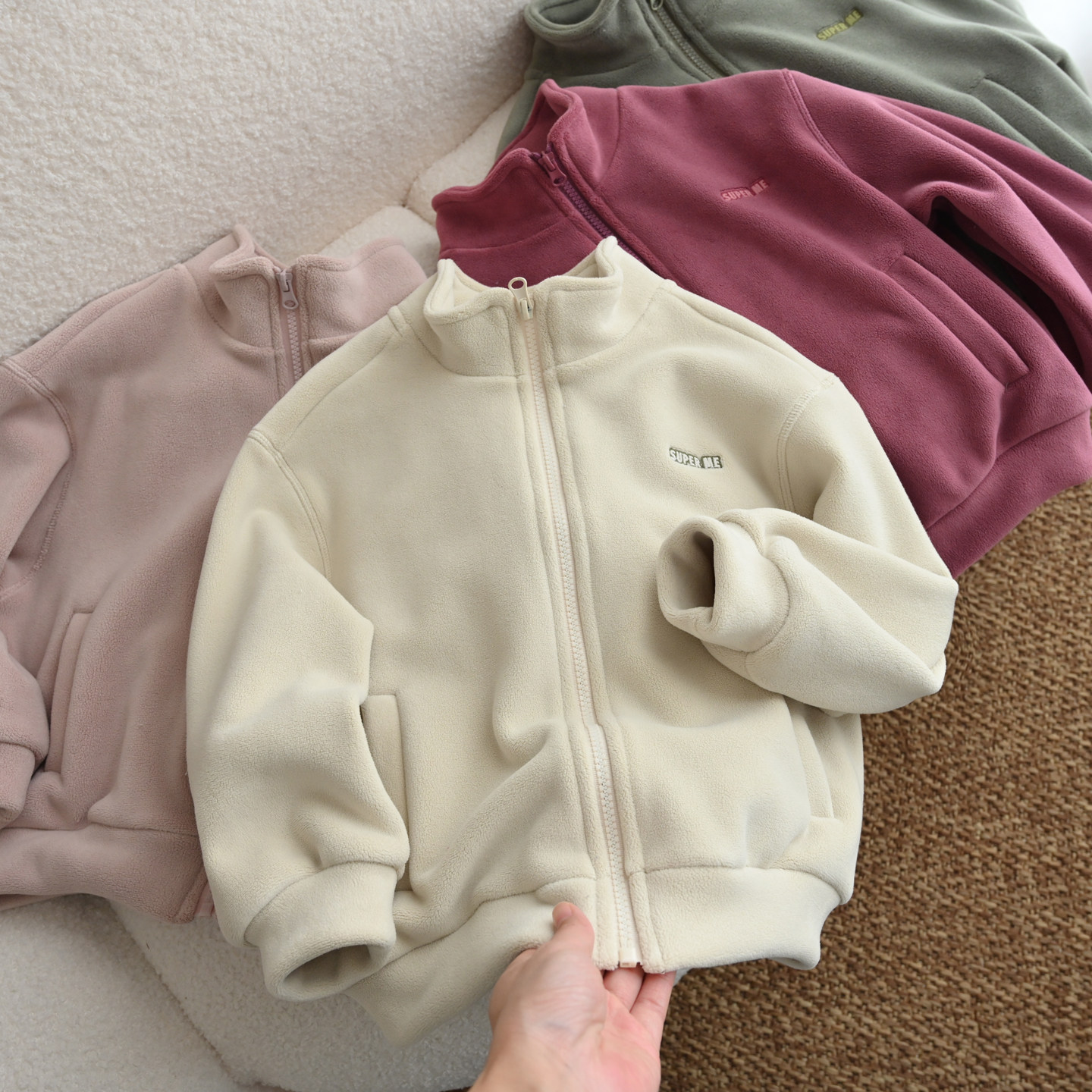 500克双面奥粒绒 儿童小立领保暖外套 男女童简约家居 中大童冬款,童装/婴儿装/亲子装,普通外套,淘宝优惠券,粉丝福利购,淘宝优惠卷