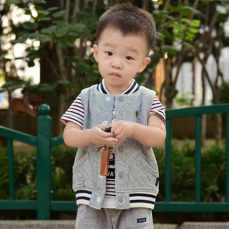 Gilet enfant en coton - Ref 2069093 Image 1