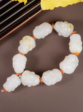 天然和田玉无染色无优化送证书