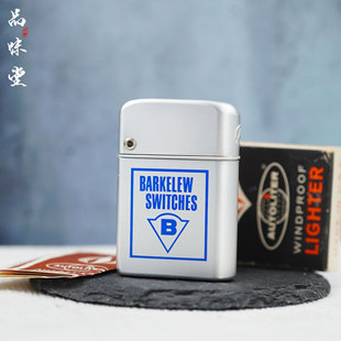 全新库存新1950年美国Windproof铝制防风翻盖煤油古董打火机 经典