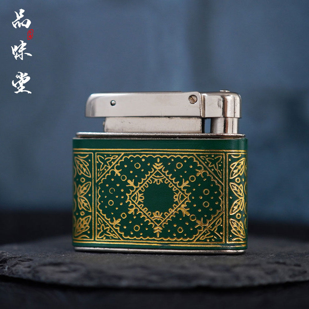 1940年美国ELFA埃尔法纯铜复古老式古董打火机煤油机经典个性原装