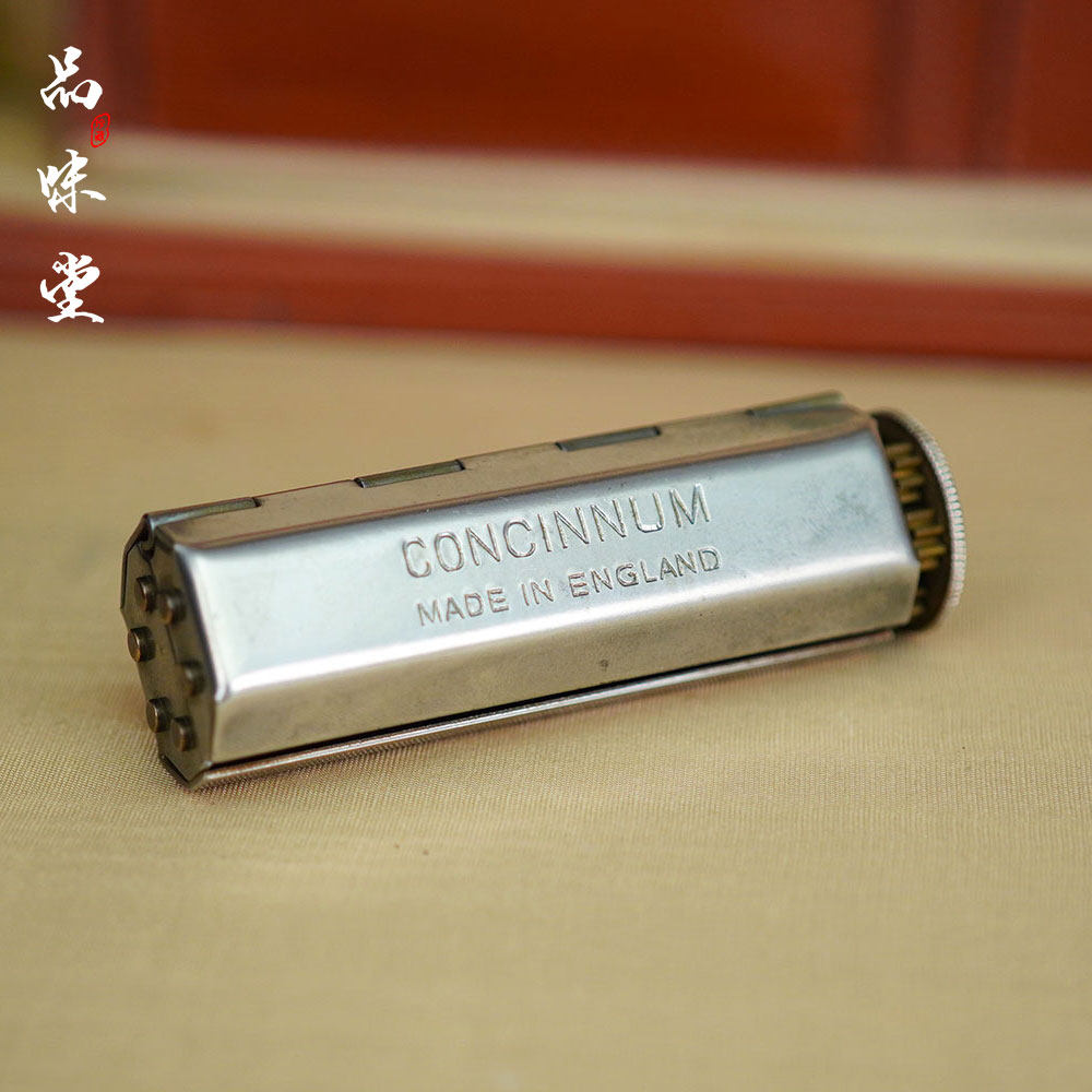 原版1930年代英国原装Concinnum康恩斯古董卷烟器手卷六轴 棱角款