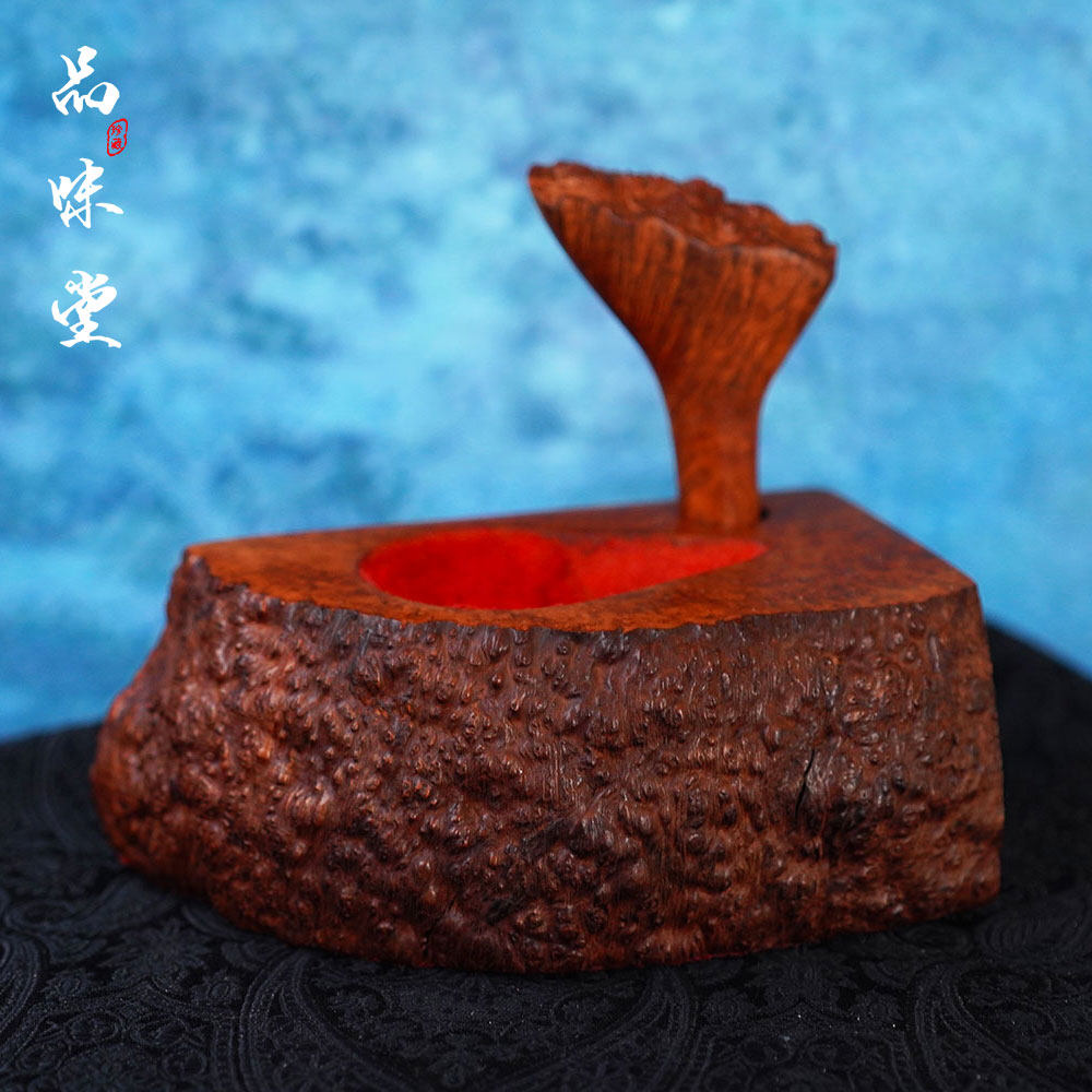 早期欧洲天然石楠木烟斗底座压棒工具套装收纳周边桌面置物架绝版