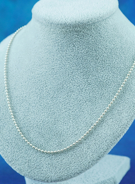 2001年中古欧洲绝版首饰silver纯银珠串吊坠复古气质项链轻奢小众