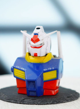 1990年绝版日本动漫RG RX-78-2元祖高达桌面模型台式机气体打火机