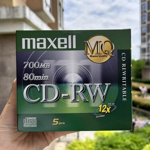 可擦写光盘麦克赛尔单片CD-RW
