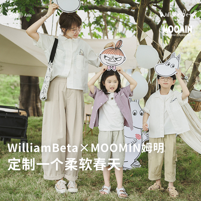 WilliamBeta-【口碑翻单】儿童纯棉短袖衬衫母子款