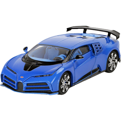 JKM 1:32 布加迪EB110合金车模静态收藏摆件声光可开门男孩玩具