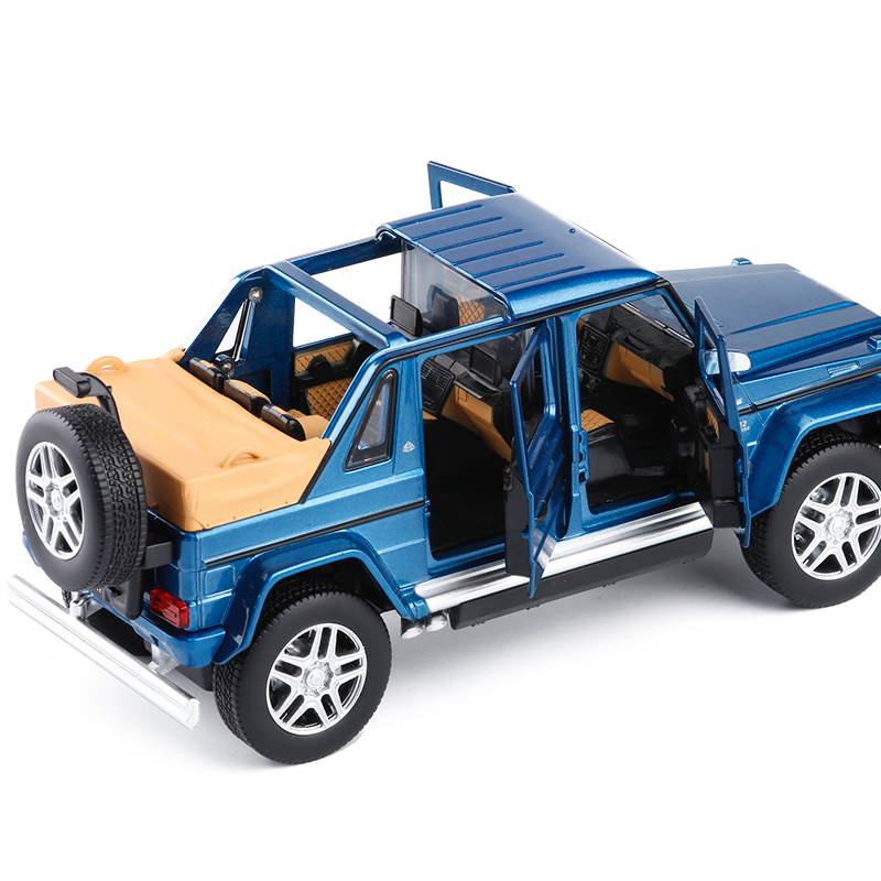 JK模型1/32适用于迈巴赫G650越野车金属合金汽车模型玩具 玩具/童车/益智/积木/模型 合金车/玩具仿真车/收藏车模 原图主图
