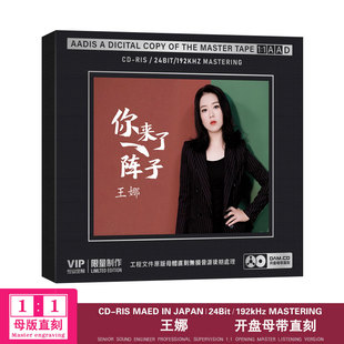 王娜你来了一阵子正版cd专辑经典伤感情歌无损高音质汽车载cd碟片