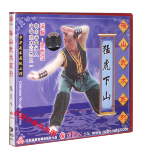 教学系列 俏佳人武术正版 梅山武术系列：猛虎下山 1VCD 晏西征