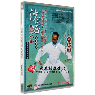 正版 武术教学 沙国正形意八卦精要 八卦掌 1DVD碟片光盘 罗金华