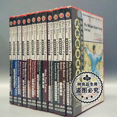 正版武术碟片光盘 武世俊拳风系列套装 12DVD 八卦掌形意拳八法掌