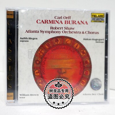 TAS发烧名盘 Carl Orff Carmina Burana 奥尔夫 布兰诗之歌 CD