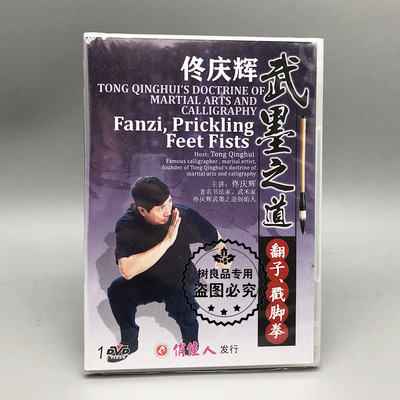 俏佳人正版武术教学光盘 佟庆辉武墨之道 翻子拳 戳脚拳 1DVD碟片