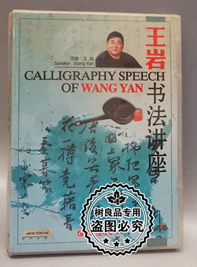 俏佳人正版光盘碟片 中国书画教坛系列 王岩书法讲座 1DVD