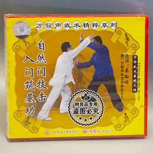 1VCD 正版 自然门技击入门筑基功 万籁声武术精粹系列 吴孙雄 碟片