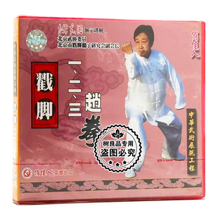 2VCD 戳脚一二三趟拳 讲解：洪志田 武术光盘碟片 俏佳人正版