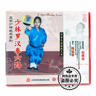 少林罗汉拳六路1VCD 正宗少林武术系列 释延慈 碟片 俏佳人正版