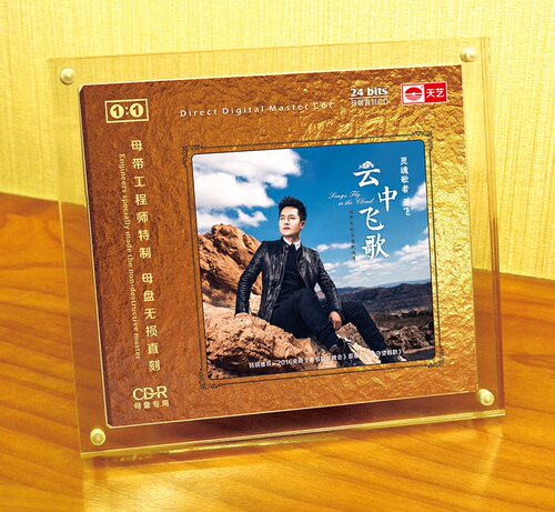 天艺唱片云飞 云中飞歌 1:1母盘直刻高品质无损HIFI发烧音乐CD - 封面